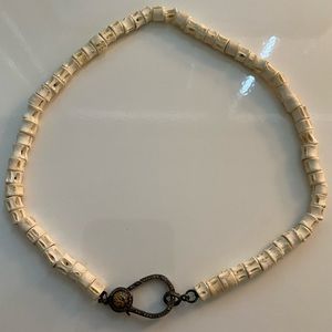 Vertabrae Pave Choker Necklace